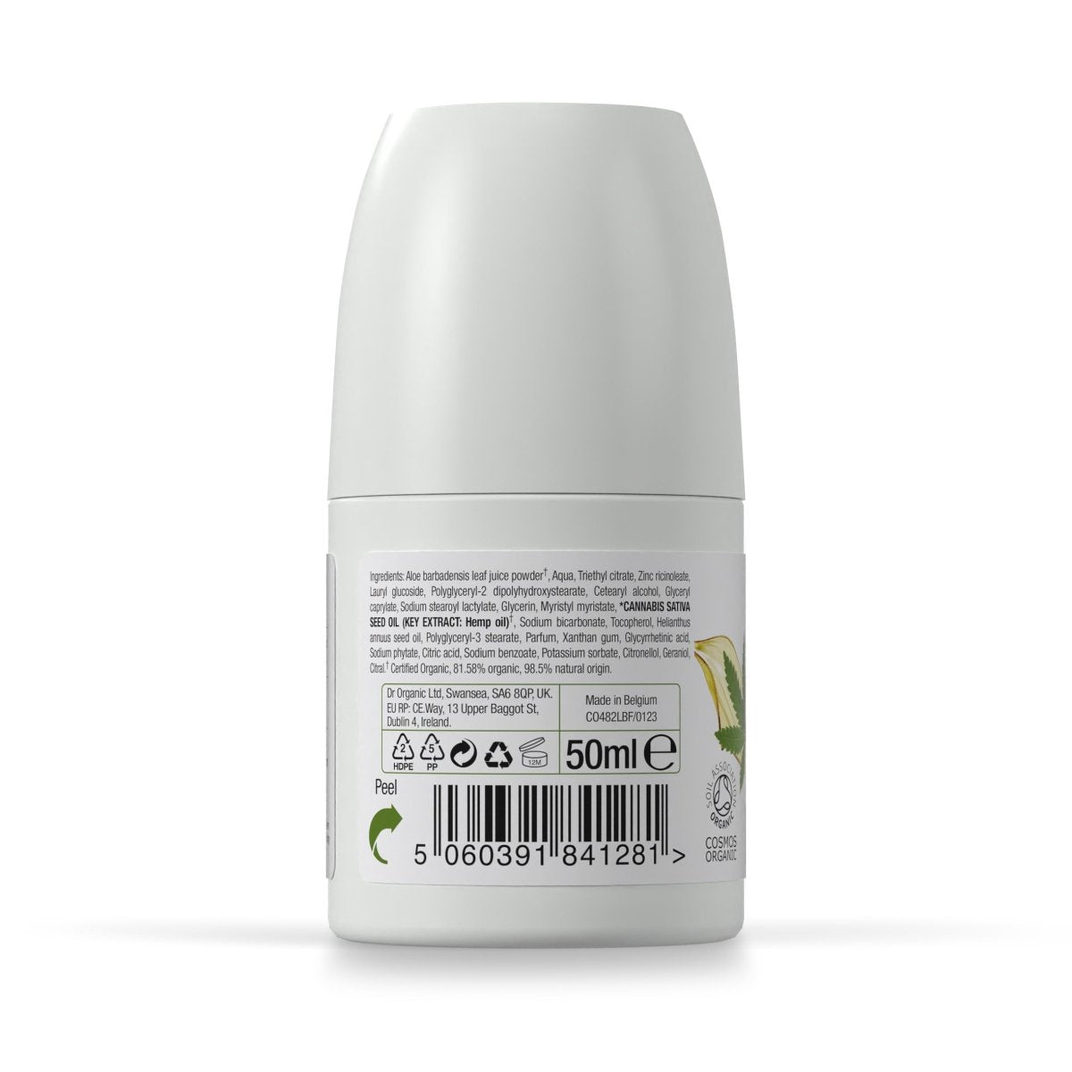 Desodorante Aceite de Cáñamo 50ml - drorganic.es