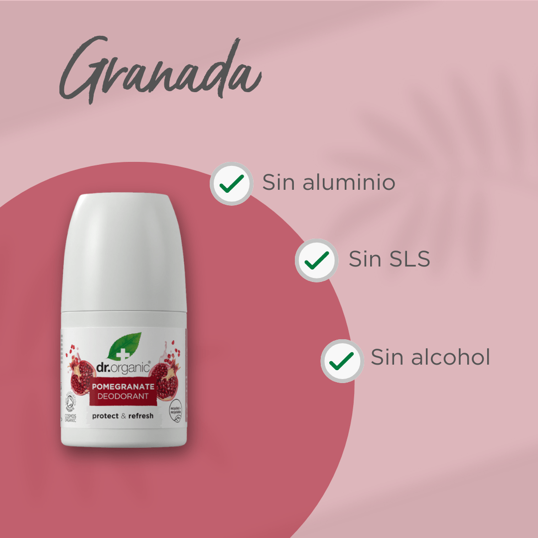 Desodorante de Granada 50ml - drorganic.es