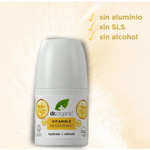 Desodorante de Vitamina E antioxidante 50ml - drorganic.es