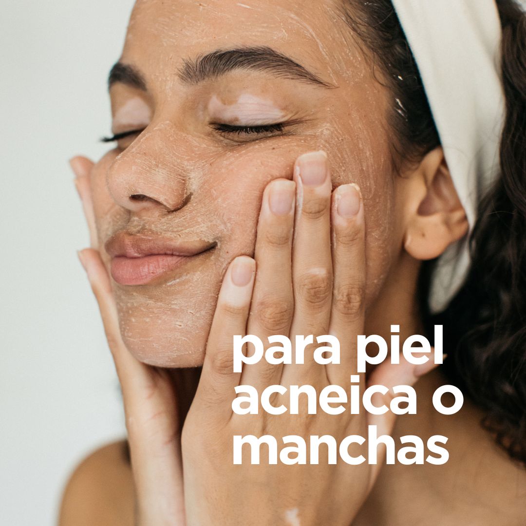 Limpiador facial Skin Clear para piel acneica o manchas 125ml - drorganic.es