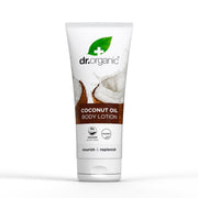 Loción corporal de Aceite Virgen de Coco para piel seca a muy seca 200ml - drorganic.es