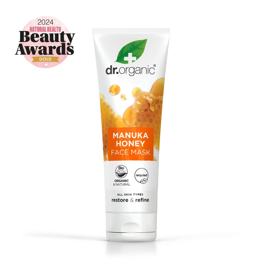 Mascarilla Facial Miel de Manuka para piel seca o sensible 125Ml - drorganic.es