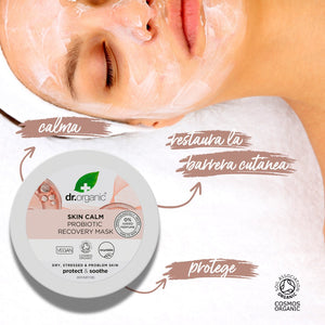 Mascarilla Recuperadora Probiótica Skin Calm 100ml (Piel seca, estresada o con problemas)) - drorganic.es