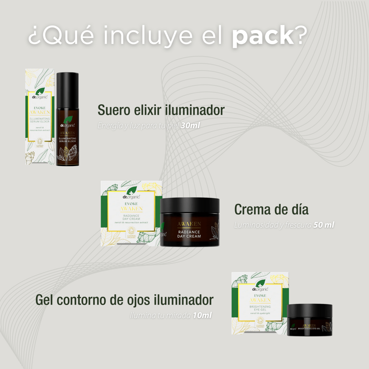 Pack Cuidado Facial "Awaken" (Ritual Matutino) - drorganic.es