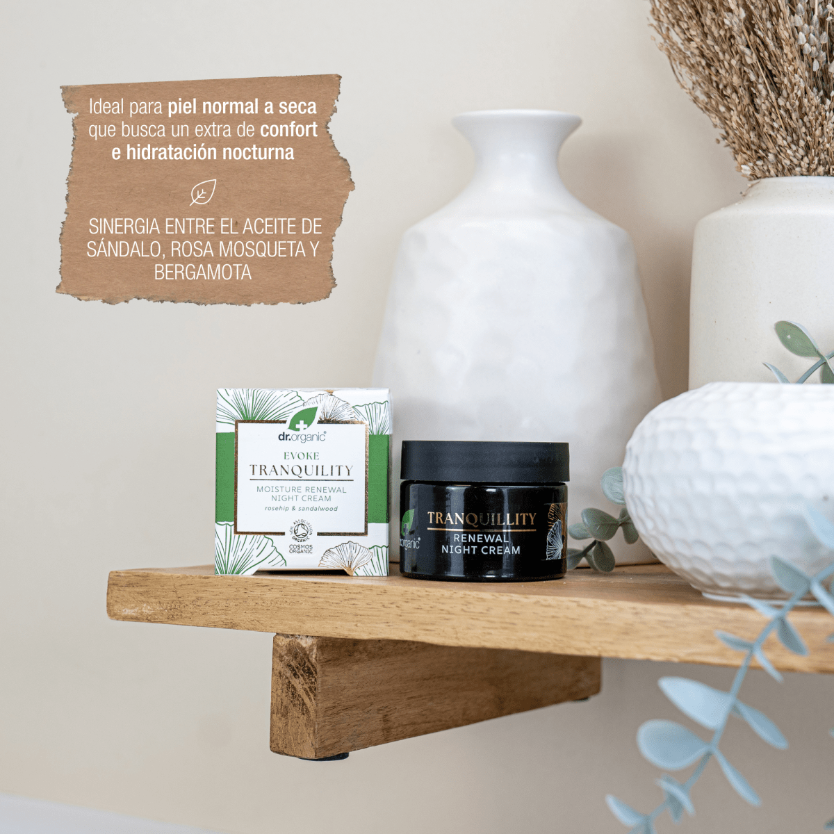 Pack Cuidado Facial "Tranquility" (Ritual Nocturno) - drorganic.es