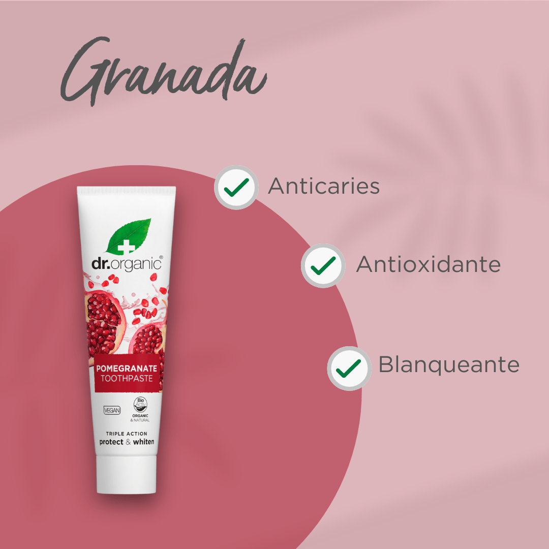 Pasta de dientes de Granada 100ml - drorganic.es