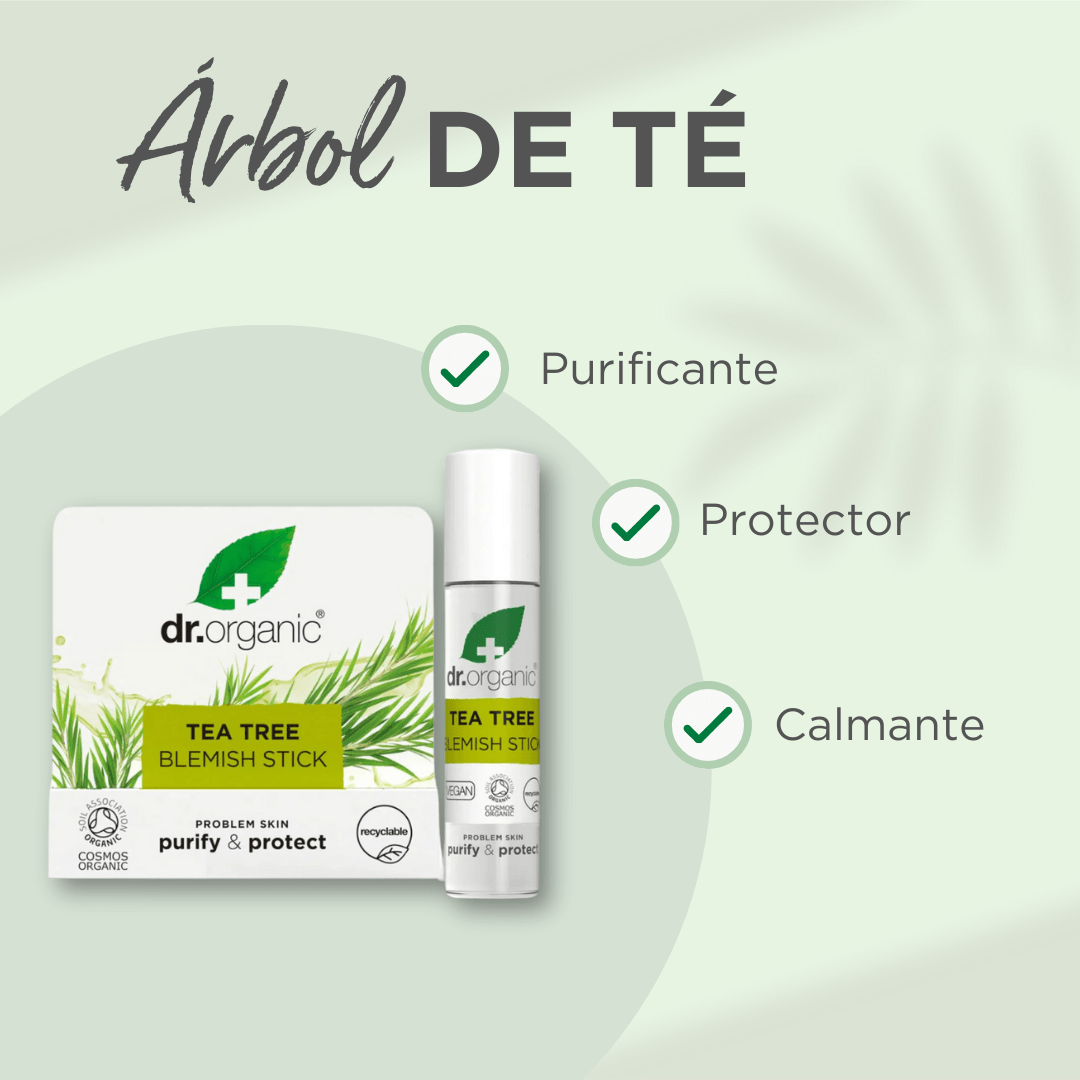 Stick para imperfecciones Arból de Té 8 gr - drorganic.es