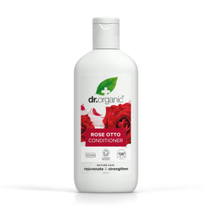 Acondicionador de Rosa Damascena 265ml (Cabello Seco) - drorganic.es