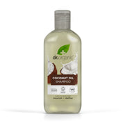 Champú Aceite Virgen de Coco para cabello grueso o rizado 265ml - drorganic.es