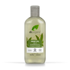 Champú & Acondicionador de Cáñamo 265ml (Anticaída) - drorganic.es