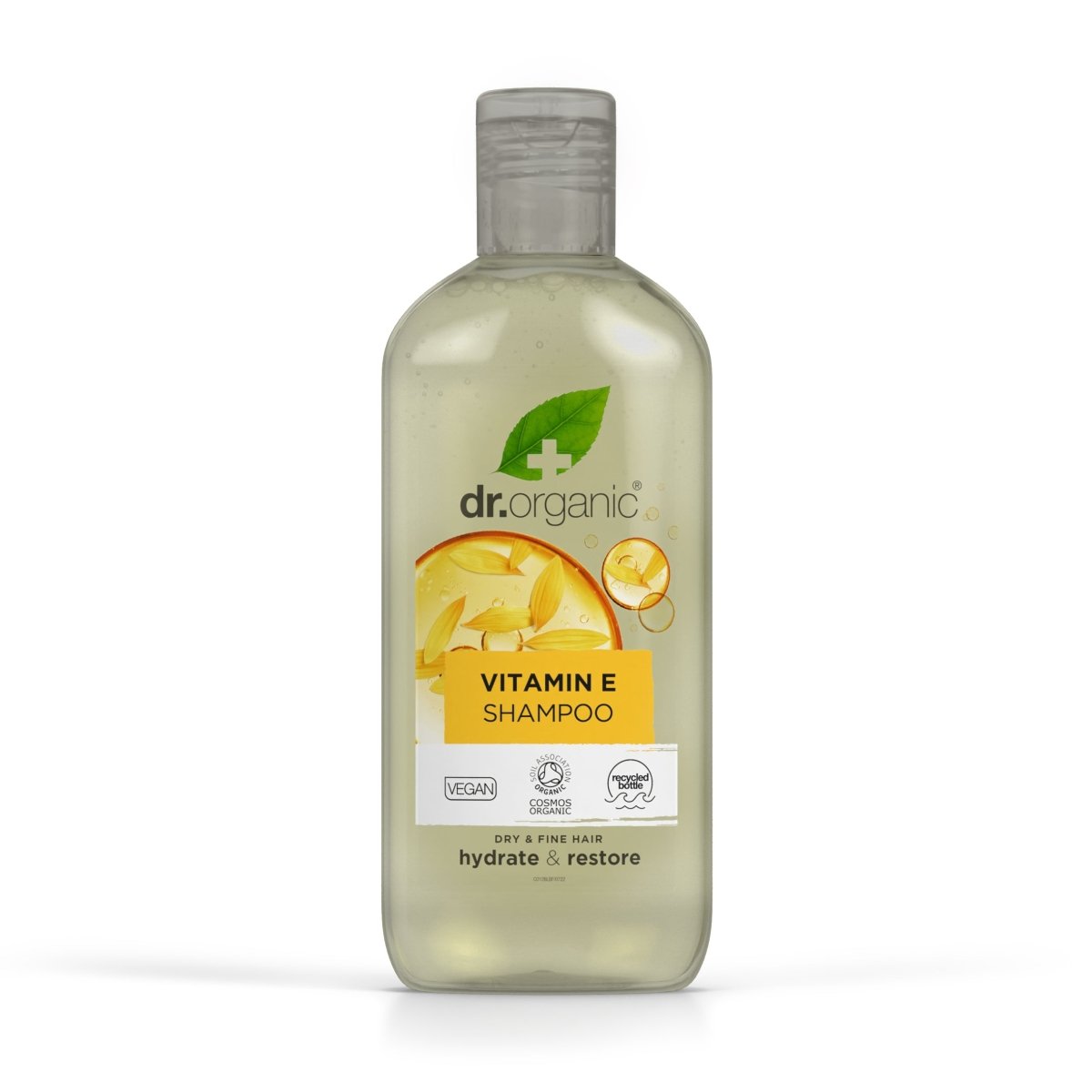 Champú de Vitamina E para cabello fino 265 ml - drorganic.es