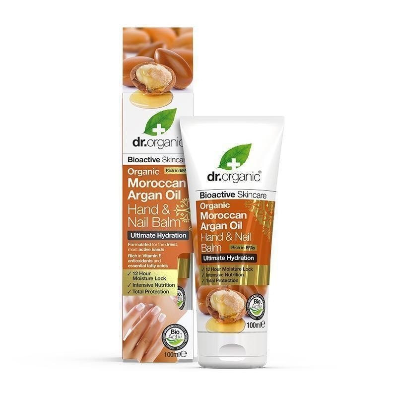 Crema de Manos y Uñas de Argán 125ml (Piel Normal - Seca) - drorganic.es