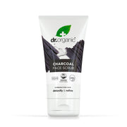 Exfoliante facial de Carbón activado para piel grasa 125ml - drorganic.es