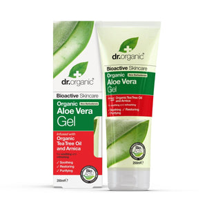 Gel Aloe Vera con Árbol de Té 200ml (Todo Tipo de Piel) - drorganic.es