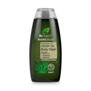 Gel de Ducha de Cáñamo 250ml (Equilibrante - Restaurador) - drorganic.es