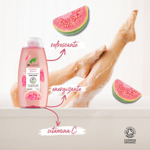 Gel de Ducha de Guayaba 250ml (Piel Cansada - Apagada) - drorganic.es