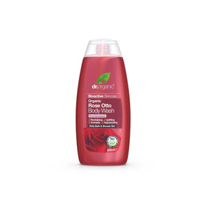 Gel de Ducha de Rosa Damascena 250ml (Piel Madura) - drorganic.es