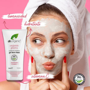 Mascarilla Facial de Guayaba con Vitamina C 125ml (Piel Cansada - Apagada) - drorganic.es