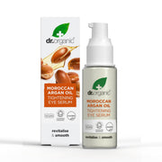 Serúm contorno de ojos Aceite de Argán reafirmante instantáneo 30ml - drorganic.es