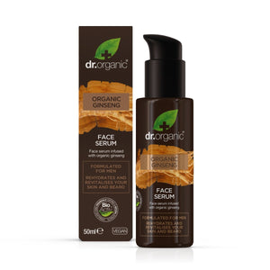 Sérum Facial de Ginseng Orgánico 50ml (Hombre) - drorganic.es