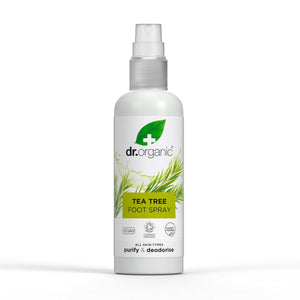 Spray para pies Arbol de Té (desodorante) - drorganic.es